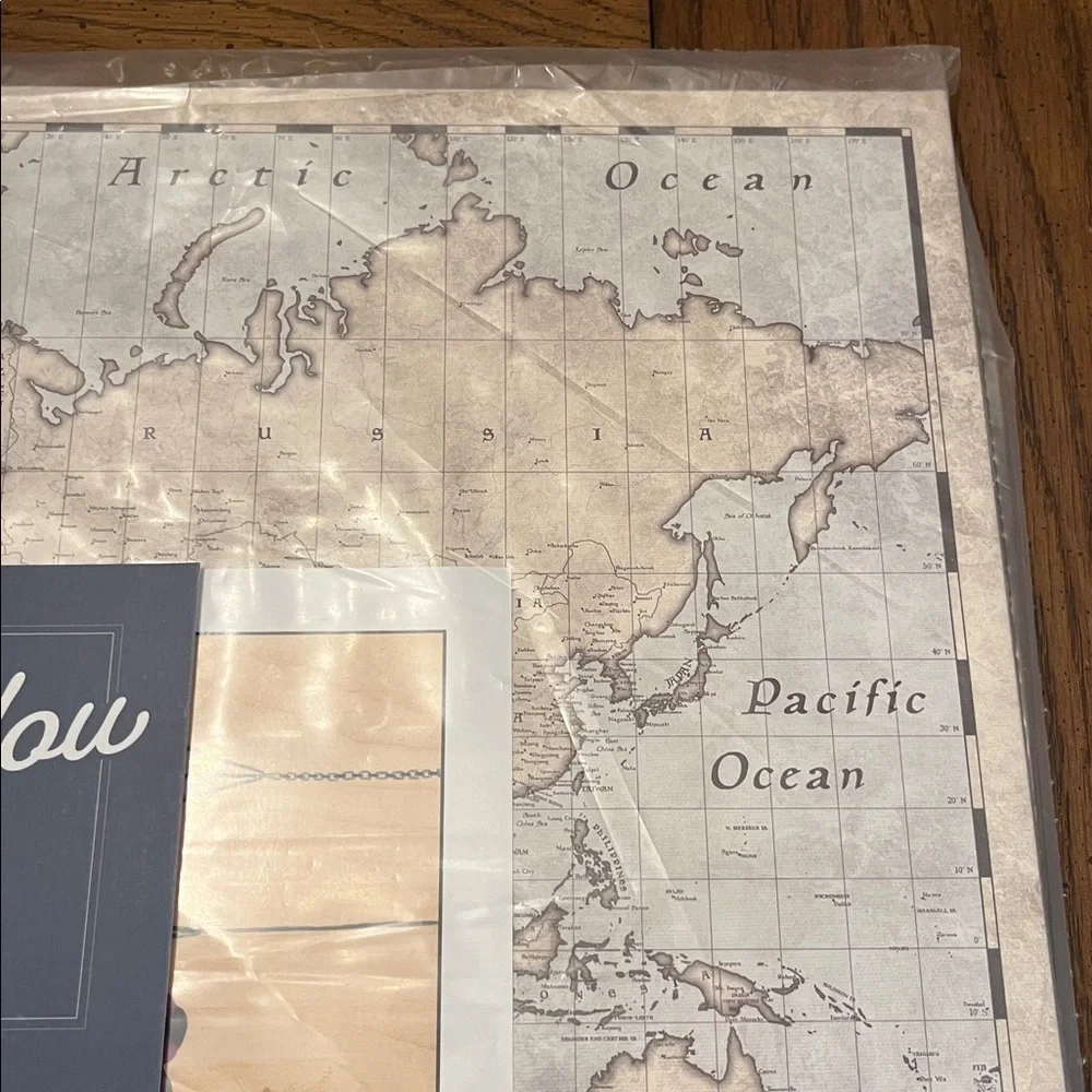 Conquest Maps‎ World Map Pin Board, new